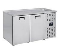 Refrigerateur bar CombiSteel Refroidisseur de Boissons 2 Portes & Evier