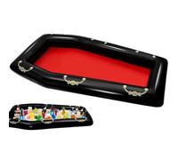 Refroidisseur de boissons gonflable, plateau de nourriture flottant, suppor