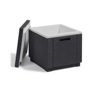 Refroidisseur de boissons Keter boîte réfrigérée Nox réfrigéré 24h froid aspect rotin Ice Cube refroidisseur