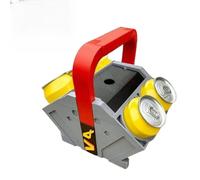 Refroidisseur de Boissons Moteur V4/V6/V8 - Design Piston, Refroidisseur de canettes de bière et de Soda, Peut contenir Plusieurs canettes avec Compartiment à Glace pour Les passionnés (V4)