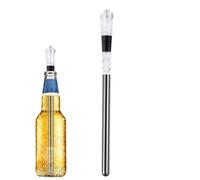 Refroidisseur de bouteille de vin - Refroidisseur de vin sans glace - Bâton refroidisseur en acier inoxydable pour célébrations et événements de vacances, pique-niques, fêtes, célébrations, Noël