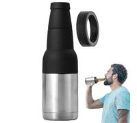 Refroidisseur de bouteilles de bière, refroidisseur de canettes de bière | Refroidisseur de bouteille de isolé de 12 oz,Isolateur de bouteille de sous vide, refroidisseur de boissons d'ext