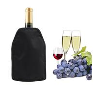 Refroidisseur de bouteilles de vin ou de champagne, Manchon à Vin, Manchette à Vin, Sac Isotherme Refroidisseurs de Bouteille, Refroidisseur de vin de voyage pour vin Maintenir Au Frais