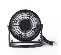 Refroidisseur de bureau USB silencieux pour ordinateur portable,ordinateur portable,ordinateur de bureau,PC de bureau,extérieur,voiture,refroidissement d'été,portable,rotatif,mini ve - Type A-Black