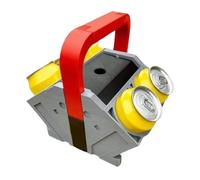 Refroidisseur de Canettes - Forme Bloc Moteur, Range-Bouteilles avec Poignée,Panier isotherme pour boissons,Pour camping, pique-nique, plein air, vacances, plage, piscine, jardin,