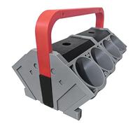 Refroidisseur de Canettes,Porte-Bouteilles Organisateur avec Poignée | Panier de Transport pour Boissons - pour Camping, Pique-Nique, Plein air, Vacances, Plage, Piscine, Jardin,