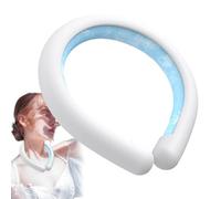 Refroidisseur de cou congelé : emballage de refroidissement réutilisable tube de glace gel froid | Bande congelée libre pour gym, cyclisme, randonnée en plein air, chaleur été