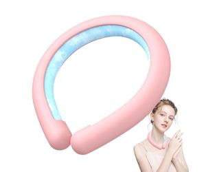 Refroidisseur de cou Frozens, enveloppe de refroidissement portable | Pack de glace en gel froid réutilisable | Tube de glace en gel froid, refroidissement du cou mains libres pour la salle de sp