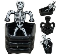 Refroidisseur de crâne Gonflable d'halloween, Barre de Service Glace en PVC,