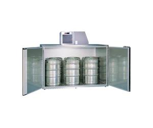 Refroidisseur de futs, frigo fût de stockage pour 6 kegs, tôle d'acier galvanisée