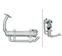 Refroidisseur de gaz d'échappement 6NU 014 864-961 HELLA pour AUDI SEAT VW SKODA