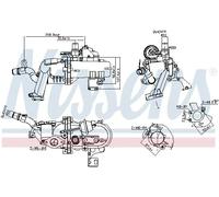 NISSENS 989285 Radiateur EGR