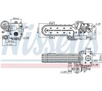 Refroidisseur de gaz d'échappement Acier 989413 NISSENS pour VW SKODA AUDI SEAT