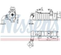 NISSENS 989475 Refroidisseur EGR