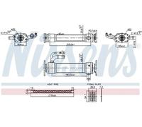 Refroidisseur de gaz d'échappement Acier 989476 NISSENS pour FIAT DUCATO Fourgon