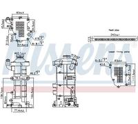 NISSENS 989503 Radiateur EGR