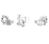 Refroidisseur de gaz d'échappement CE 54 000P MAHLE pour VW