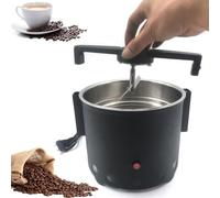Refroidisseur De Grains De Café 5000rpm, Machine De Refroidissement De Torréfaction électrique, Plaque De Refroidissement Rotative pour Grains De Café, avec Tamis Filtrant à Trois, A