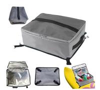 Refroidisseur de Kayak, Sac de Refroidisseur Kayak isolé, Planche à pagaie étanche avec Double Fermeture à glissière et Poche en Mailles pour la pêche au Camping, Planche pagaie, Sac Terras