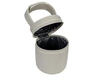 Refroidisseur de lait maternel - Tissu de plongée + doublure 12,5 x 15,5 cm | Pour biberons avec stockage de lait maternel avec sangle amovible | Sacs refroidisseur de bouteilles Cons Capaci