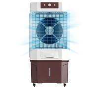 Refroidisseur de marais mobile de 5 000 CFM, ventilateur de refroidissement de climatiseur industriel avec réservoir d'eau de 50,8 gallons, 3 vitesses, bloc de glace, refroidisseur d'air extérieur