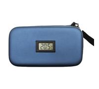 Refroidisseur de médecine de voyage - Boîtier isotherme portable, rangement facile des fournitures pour diabétiques | Sac de refroidissement intelligent avec affichage numérique LCD, contrôle de la