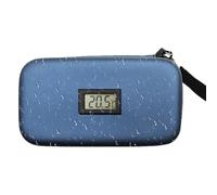 Refroidisseur de médicaments pour voyage - Organiseur isotherme de 20 cm Moniteur de température en temps réel, vitrine numérique, stockage à froid de longue durée | Refroidi