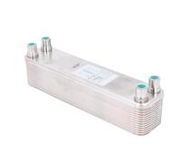 Refroidisseur de moût brasé en acier inoxydable, échangeur de chaleur à plaques, 4,5 MPa, pour laboratoire d'eau et de bière