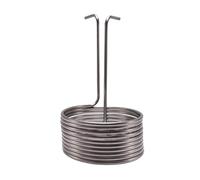 Refroidisseur de moût d'acier inoxydable, bobine de refroidissement par immersion de refroidisseur de homebrew de 9.52mm * 0.5mm * 8m