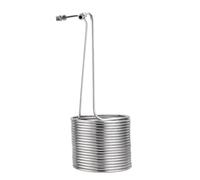 Refroidisseur de moût d'acier inoxydable, refroidisseur de bière de brassage à la maison d'échangeur de chaleur de serpentin de refroidissement par immersion de 3/8 '' * 15 m