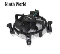 Refroidisseur de processeur à connecteur 4 broches, avec dissipateur thermique en aluminium et ventilateur de 3.5 pouces, pour ordinateur de bureau, Intel Core I3/I5/I7, Socket 1150/1155/1156