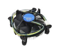 Refroidisseur de processeur actif 1 pièce, compatible avec les modèles 1150, 1151, 1155, 1156 et 1200, dissipateur thermique en aluminium pur avec grand bloc de cuivre
