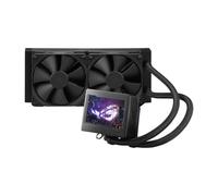 Refroidisseur de processeur ASUS liquide tout-en-un ROG Ryujin III 240 avec radiateur de 240 mm Pompe Asetek 8ème génération, 2 ventilateurs Noctua IndustrialPPC 120 mm, écran LCD couleur 3,5"