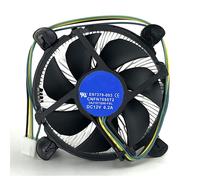 Refroidisseur de processeur avec ventilateur de 90mm,dissipateur thermique en aluminium pour Intel E97379-001 Core i3/i5/i7 Socket LGA1150/1155/1156 4Pin E97379-003 - Type E97379-003