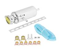 Refroidisseur de réservoir de trop-plein - 350 ml en aluminium de voiture SUV de débordement de réservoir de récupération refroidisseur de liquide de refroidissement Kit de réservoir en aluminium univ