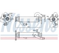 REFROIDISSEUR DE SOUPAPE EGR FIAT DUCATO 2.3D