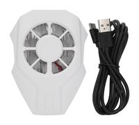 Refroidisseur de téléphone compact en alliage d'aluminium aéronautique avec mode économie d'énergie, sortie d'air latérale intégrale pour un
