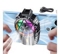 Refroidisseur de téléphone portable : 3 vitesses de vent refroidissement, radiateur portable | Ventilateur de réfrigérateur de jeu compact, flux d'air réglable pour jouer, regarder la vidéo