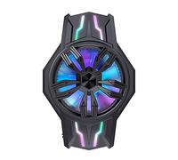 refroidisseur de téléphone portable,ERYUE S1-3030 Refroidisseur de téléphone portable à semi-conducteur RVB Radiateur de téléphone portable Mini ventilateur de refroidissement pour smartphone Faible