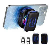 Refroidisseur de téléphone Portable pour Jeux, Batterie Rechargeable magnétique Portable, radiateur pour téléphones Mobiles, Refroidisseur Fun pour iPhone Series, iPad Pro, TikTok Live (Blue)