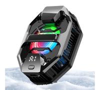 Refroidisseur De Téléphone Portable | Refroidisseur pour smartphone - Dispositif Portable à LED RGB et Semi-conducteur pour Vlog en Extérieur Streaming et Jeux