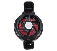 Refroidisseur de téléphone portable RVB, ventilateur de refroidissement, radiateur de cellule pour à des jeux, regarder des vidéos avec lumière LED RVB, refroidisseur magnétique à