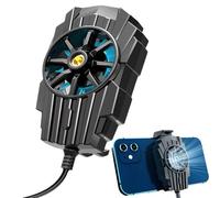 Refroidisseur De Téléphone - Radiateur De Téléphone Léger, Coussin De Refroidissement Réglable, Dissipateur De Chaleur Léger avec Éclairage LED | Réducteur De Température Rapide pour,