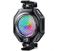 Refroidisseur de téléphone RVB avec ventouse magnétique et refroidissement réglable pour les joueurs (5 V)