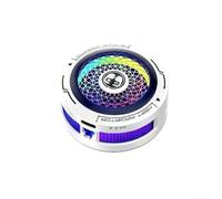 Refroidisseur de téléphone, semi-conducteur 20 W avec lumières RVB contrôle de la température AI, FS29 Maître de refroidissement de jeu magnétique pour streaming et jeux (blanc)