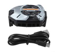 Refroidisseur de téléphone, semi-conducteur pour ventilateur de refroidissement rapide FS09 SL39, refroidisseur mobile de jeu réglable à 2 niveaux pour les joueurs Dissipation de la chaleur portable
