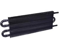 Refroidisseur de Transmission Refroidisseur d'huil Kit De Conversion De Radiateur Manuel-automatique Universel En Aluminium Pour Transmission À Distance, 4 Ou 8 Rangées, TOC-1001(4 Row Black-Z)