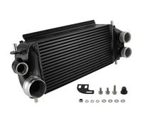 Refroidisseur de turbo Convient pour F150 Fit pour F-150 2,7 L/3,5 L EcoBoost 2015-2019 Noir Argent Intercooler Échangeur air-air(Black)