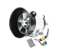 Refroidisseur de turbo Ventilateur de suralimentation d'admission d'air, turbocompresseur électrique de voiture 12V avec ESC 40A sans balais Échangeur air-air