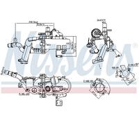 REFROIDISSEUR DE VALVE EGR FORD 1.5TDCI